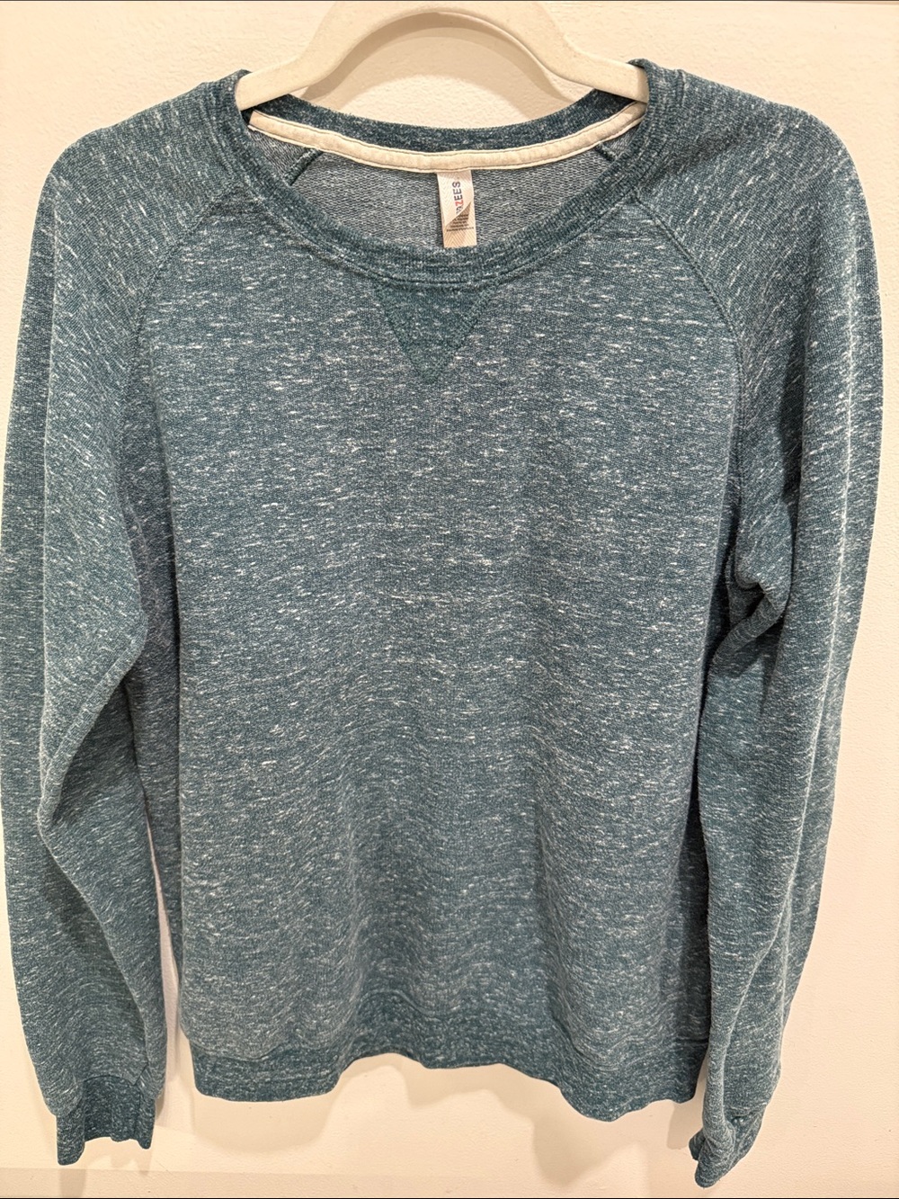 Jerzees Teal Heather Crewneck Sweatshirt
